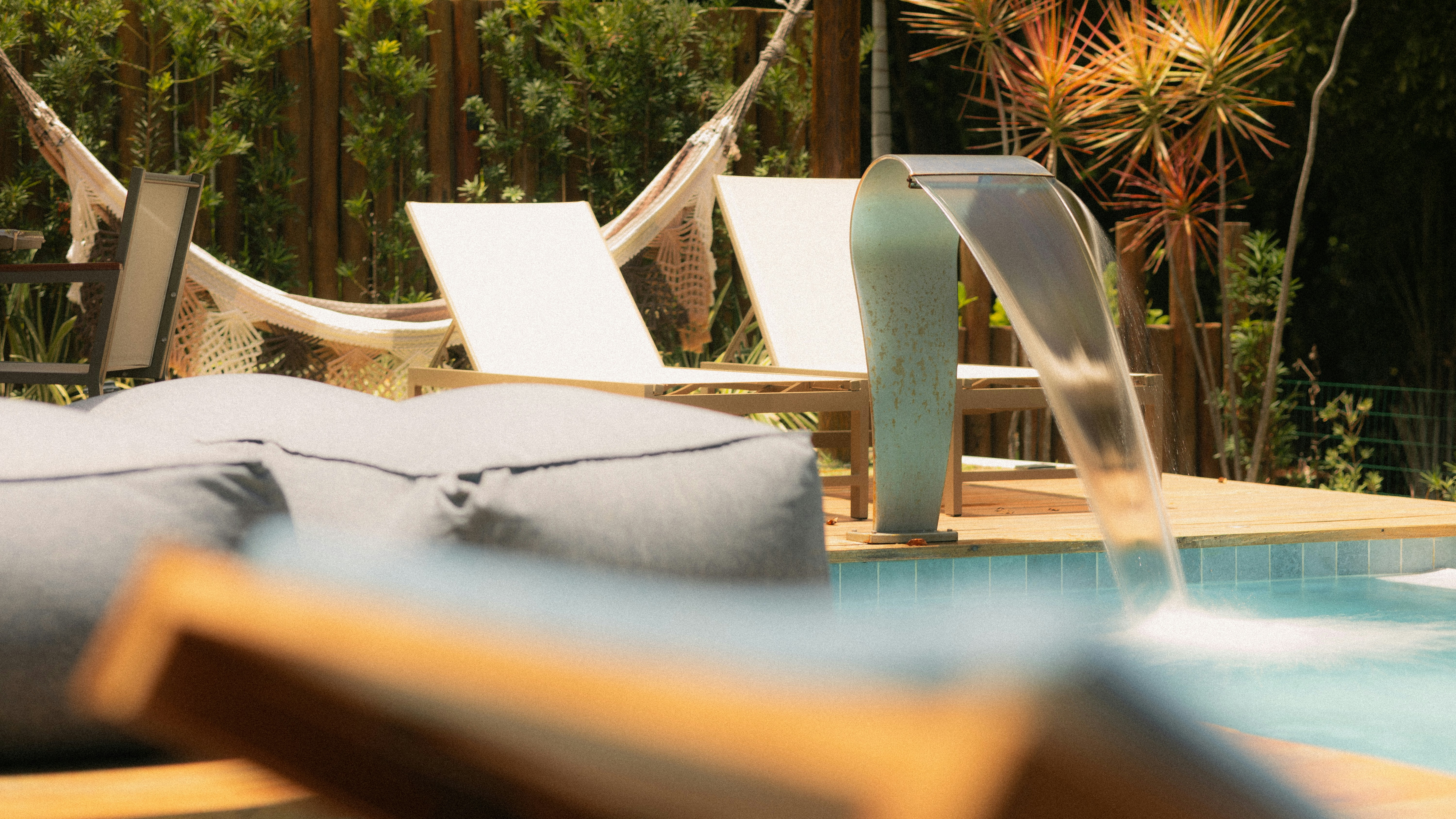 Luxury resort pool landscape design